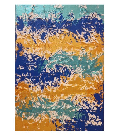 Peinture intitulée "Syel" par Vanessa Garcia, Œuvre d'art originale, Acrylique