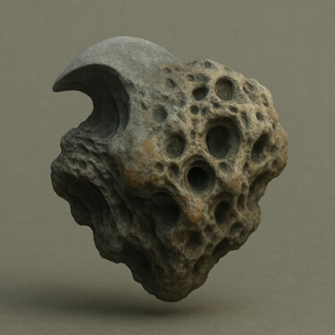 The Thought That Left Digital Arts titled "The Thought That Le…" by Alberto Capitani, Original Artwork, AI generated image