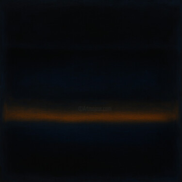 Schilderij getiteld "Fracture Nocturne" door Ds 26, Origineel Kunstwerk, Olie