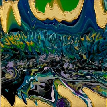 Peinture intitulée "TUMULTES" par Nathalie Dantec, Œuvre d'art originale, Acrylique