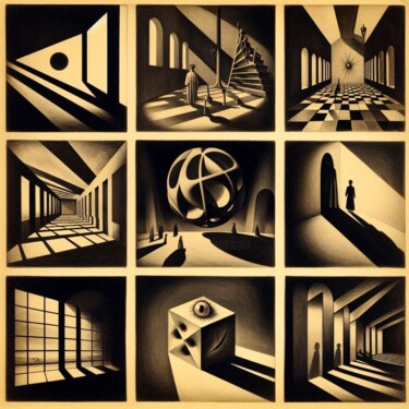 Digital Arts titled "METAPHYSIX 003" by Karavix, Original Artwork, AI generated image