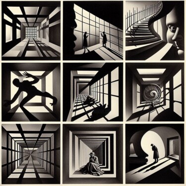 Digital Arts titled "METAPHYSIX 007" by Karavix, Original Artwork, AI generated image