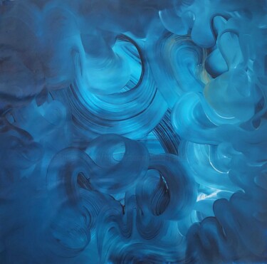 제목이 ""SHE WHO EMERGES""인 미술작품 Sonia Jeronimo (Sónia J. Modern Art)로, 원작, 아크릴