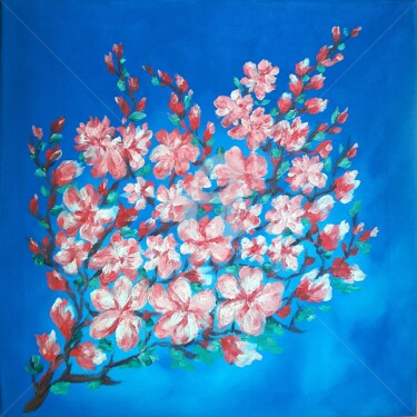 Картина под названием "SPRING 3" - Constantin Popescu, Подлинное произведение искусства, Масло Установлен на Деревянная рама…