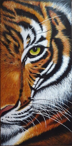 绘画 标题为“Tiger” 由Rossella Scali, 原创艺术品, 丙烯