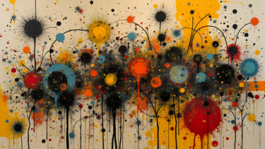 Painting titled "20 A" by Ocy-Say, Original Artwork, Digital Painting