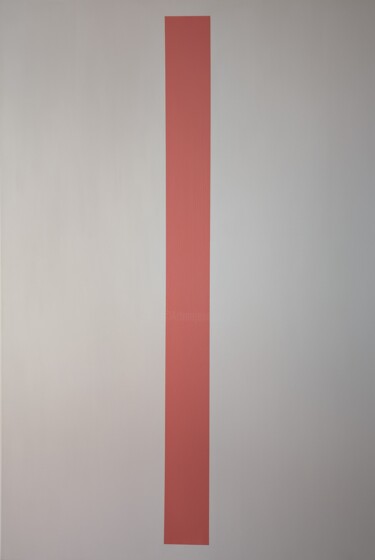 Schilderij getiteld "Der stehende Lachs" door Max Utikal, Origineel Kunstwerk, Acryl