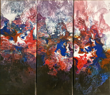 Peinture intitulée "DelSoko 12." par Guy Henri Delvoye (DelSoko), Œuvre d'art originale, Acrylique Monté sur Châssis en bois