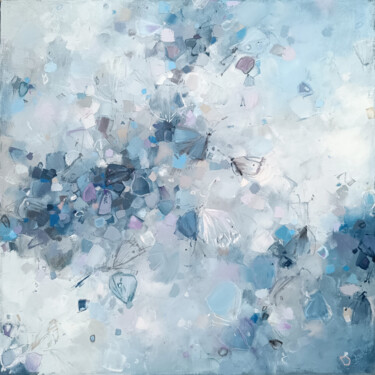 Oil painting on canvas " Moths" 绘画 标题为“Oil painting on can…” 由Виктория Кернер, 原创艺术品, 油 安装在木质担架架上
