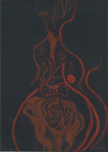 "Ella" başlıklı Resim Aurora tarafından, Orijinal sanat, Pastel