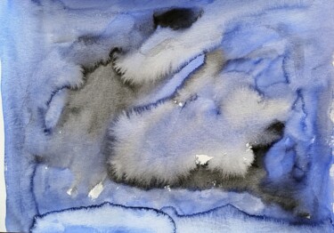 Peinture intitulée "Tendr Es" par Seny Jasna, Œuvre d'art originale, Aquarelle