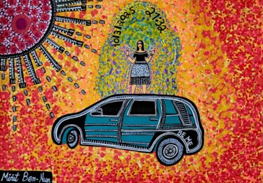 Pintura titulada "Women original imag…" por Mirit Ben-Nun, Obra de arte original, Acrílico