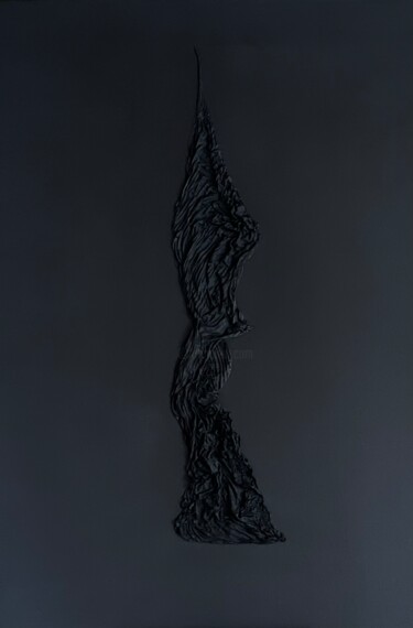 Painting titled "Solitary Moment" by Derek Dickinson, Original Artwork, Acrylic Mounted on Wood Stretcher frame