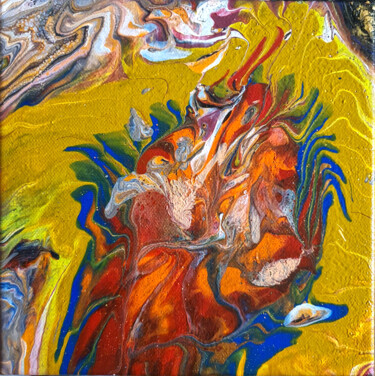 Peinture intitulée "DelSoko 24." par Guy Henri Delvoye (DelSoko), Œuvre d'art originale, Acrylique Monté sur Châssis en bois