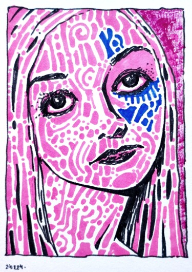 Tekening getiteld "Because it's my fav…" door Milto Sideris, Origineel Kunstwerk, Marker