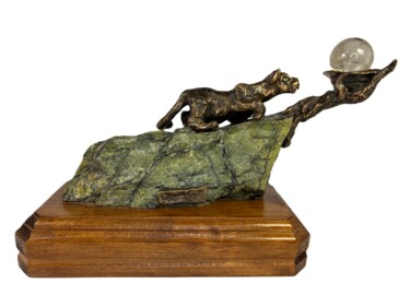 Sculpture titled "Castaneda Inspired…" by Andrej Savrov, Original Artwork, Bronze