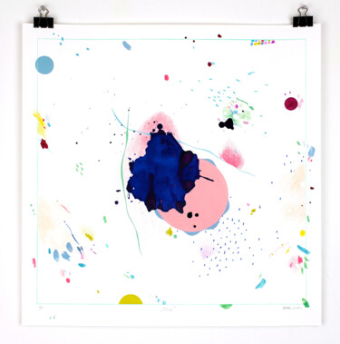 Painting titled "Pieva" by Rebecca Đuran-Šilėnas, Original Artwork, Watercolor