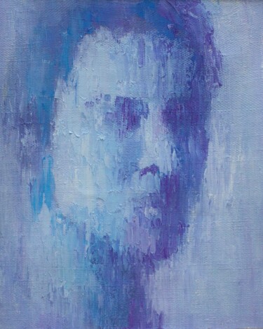 Peinture intitulée "Disintegration" par Natalia Erkovich, Œuvre d'art originale, Huile Monté sur Carton
