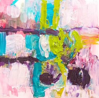 Painting titled "Spring Light #3" by Ana Rolaça Costa, Original Artwork, Oil