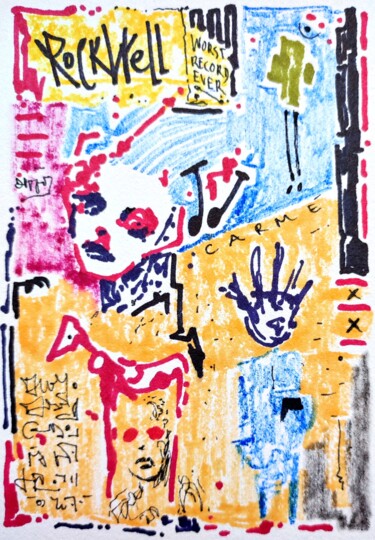 Rysunek zatytułowany „Nobody's watching R…” autorstwa Milto Sideris, Oryginalna praca, Marker