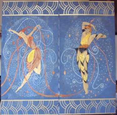 Installation intitulée "the dancers" par Mabdeco, Œuvre d'art originale, Autre