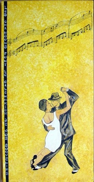 Installation intitulée "Tango" par Mabdeco, Œuvre d'art originale