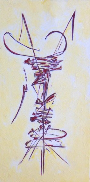 Installation intitulée "La signature" par Mabdeco, Œuvre d'art originale