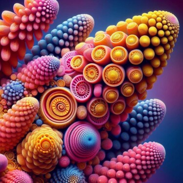 Digital Arts titled "Bopsyk" by Kubicol, Original Artwork, AI generated image