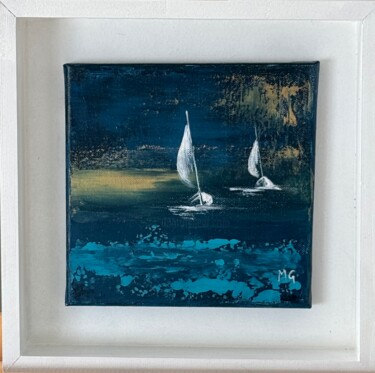 绘画 标题为“Ocean 22 acrylique…” 由Mg, 原创艺术品, 丙烯