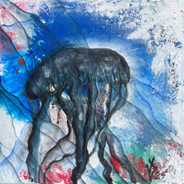 绘画 标题为“Jellyfish” 由Viktoria Dragon, 原创艺术品, 丙烯