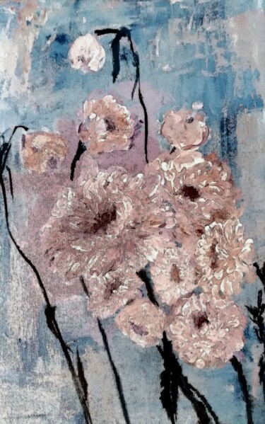 Painting titled "Букет" by Anastynuit, Original Artwork, Acrylic
