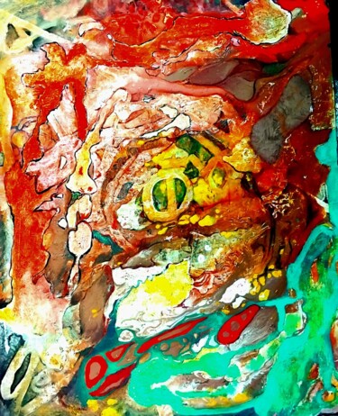 绘画 标题为“bijou” 由Manuel Navarro, 原创艺术品, 丙烯