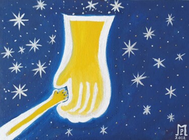 Peinture intitulée "Réconfort" par Patricia Marie Emma Milan, Œuvre d'art originale, Acrylique Monté sur Carton