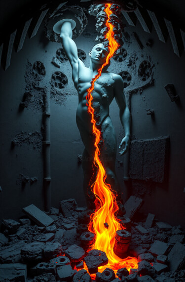 "Bilat" başlıklı Dijital Sanat Kubicol tarafından, Orijinal sanat, Dijital baskı