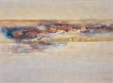 Painting titled "Artwork No 139" by Irmante Sviensiene, Original Artwork, Acrylic Mounted on Wood Stretcher frame