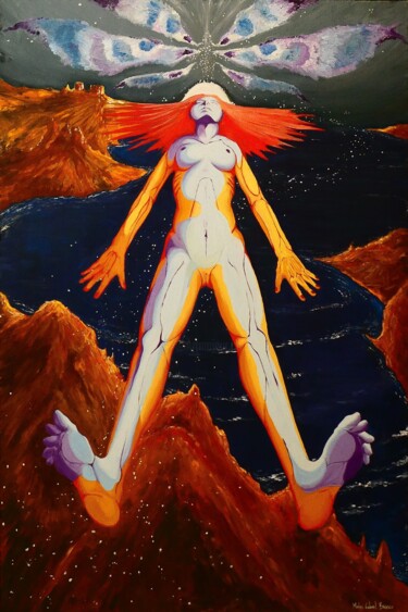 Peinture intitulée "Cycle Achevé" par Matei Gabriel Buzescu, Œuvre d'art originale, Huile