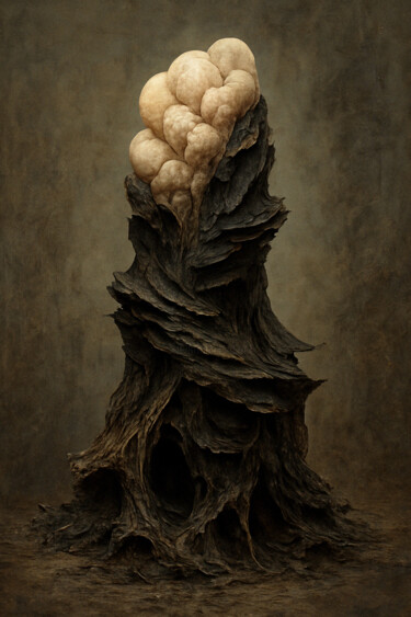Arte digitale intitolato "Reversal Layering" da Alberto Capitani, Opera d'arte originale, Immagine generata dall'IA