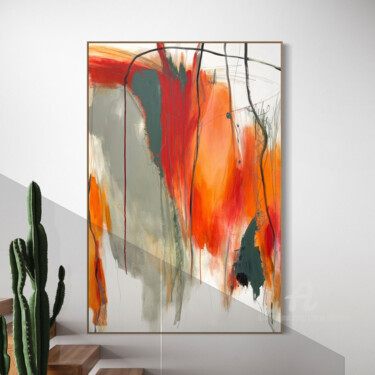"Not Everythings Even" başlıklı Tablo Cheryl Harrison tarafından, Orijinal sanat, Akrilik