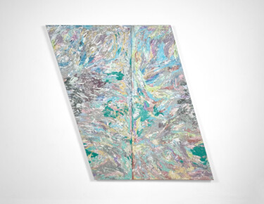 Painting titled "GWS No.7" by Hamu Isen, Original Artwork, Acrylic