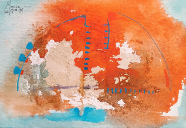 Dualidad (Incendio) 绘画 标题为“Dualidad (Incendio)” 由Francisco Muñoz Tejeida, 原创艺术品, 丙烯