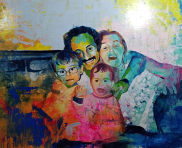 Картина под названием "Painting Acrylic Fa…" - Rodrigo Mariano Da Silva Barbosa, Подлинное произведение искусства, Акрил Уст…