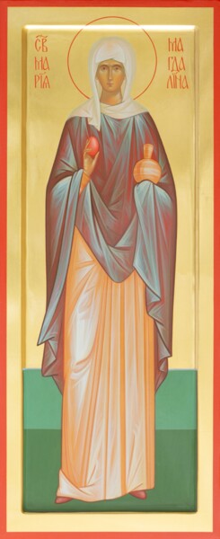 Painting titled "Equal-to-the-Apostl…" by Pavel Minchenia, Original Artwork, Tempera