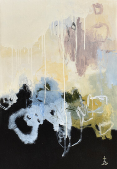Painting titled "We Were Wrapped in…" by Misako Chida, Original Artwork, Acrylic