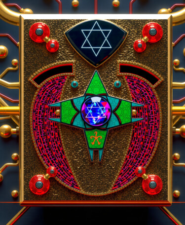 Digital Arts titled "Poridon" by Kubicol, Original Artwork, Digital Print