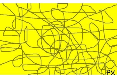 Artes digitais intitulada "Um Entrelaçamento Q…" por Fábio Rotilli, Obras de arte originais, Trabalho Digital 2D