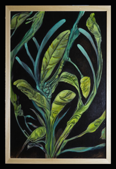 Peinture intitulée "Fiori del mio giard…" par Daniele Masini, Œuvre d'art originale, Huile