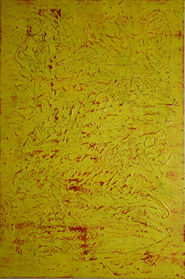 Peinture intitulée "Yellow Submarine" par Burkhard Baier, Œuvre d'art originale, Acrylique