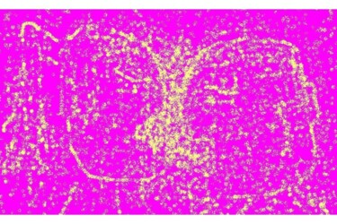 Artes digitais intitulada "O beijo" por Fábio Rotilli, Obras de arte originais, Trabalho Digital 2D