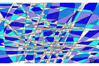 Artes digitais intitulada "Céu veraneiro" por Fábio Rotilli, Obras de arte originais, Trabalho Digital 2D