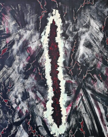 "Seppuku" başlıklı Tablo Alison Robin tarafından, Orijinal sanat, Akrilik